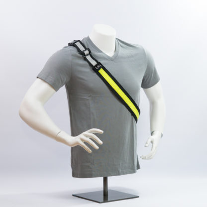 Liio Standard Green: LED USB rechargeable illuminating reflective modular strap/band system - Image 6